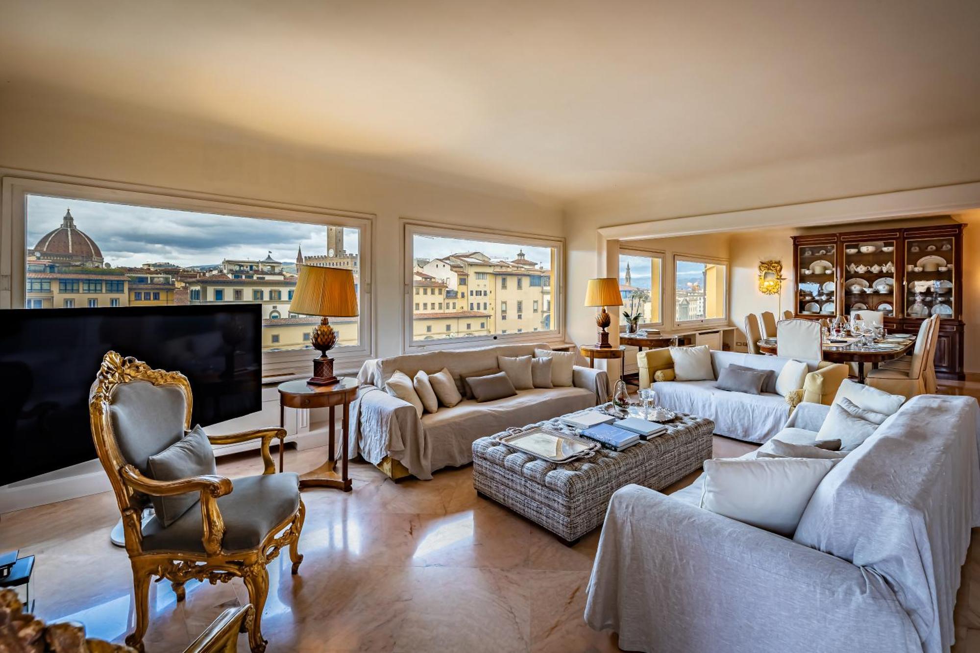 Yd Penthouse Breathtaking Views Over Ponte Vecchio Apartment Florence